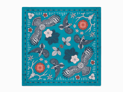 Whitefish Mountain, Flathead Valley, Montana Bandana