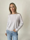 Andrea Fringe Sweater