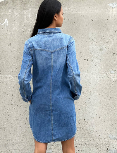 Amanda Denim Shirtdress