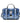 The Medium Satchel - Blue Tartan