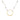 Circle of Life Necklace Gold - 16 Inch