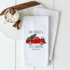 Merry Little Christmas Custom Tea Towel