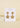 Double Daisy - Gold Earrings