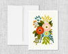 Country Bunch No. 1 - floral greeting card