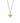 Honey Bee Tiny Charm Necklace - Gold / 16’’