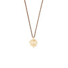Tiny Charm Lotus Flower Necklace