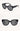 Lunch Date Polarized Sunglasses - Polished Black-Grey