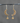 Brass Hammered Moon & Stars