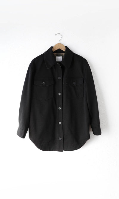 Aly Glenplaid Cozy Soft Shirt Jacket