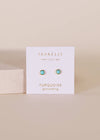 Simple Stud Earring - Turquoise Gemstone