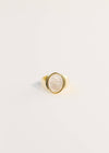 Gold Rings - Mother of Pearl Signet