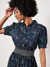 Paisley Shirt Midi Dress