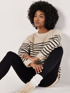 Model Stripe Tunic Sweater