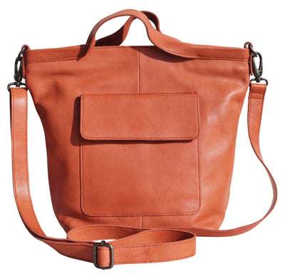 Bianca Handcrafted Leather Tote/Crossbody Bags