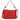 Stevie Handcrafted Leather Crossbody Bags - Red
