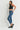Slim Straight Jean w/ Distress Hem
