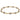 The Key West Gold-Filled Waterproof Bracelet - Mauve / 6.5’’