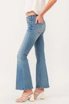 Rosie Mid Rise Flare Jean