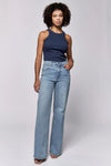 Fiona Mid Rise Clean Hem Jean