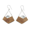 Maple Geometric Sunset Earring