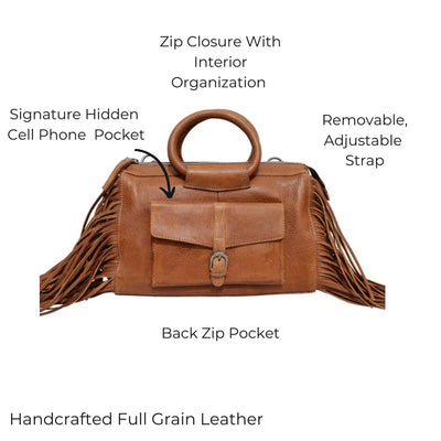 Frisco Leather Crossbody Bag