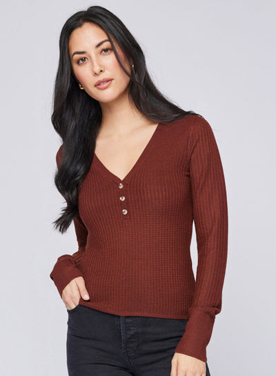 Abigail V-Neck Top