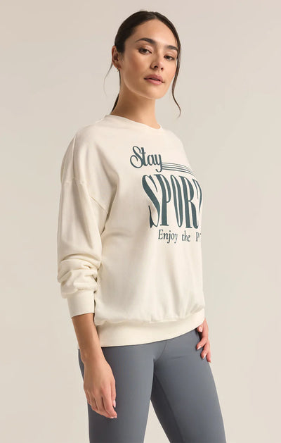 Sporty Sunday Sweatshirt