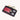 210 West-Black/Brushed Gold /Red Zip
