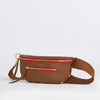 Charles Crossbody MED-Mahogany Pebble