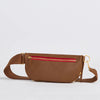 Charles Crossbody MED-Mahogany Pebble