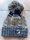 Montana Moose Cable Knit Pom Beanie