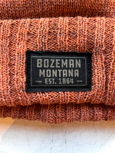 Bozeman Montana Knit Cuff Beanie