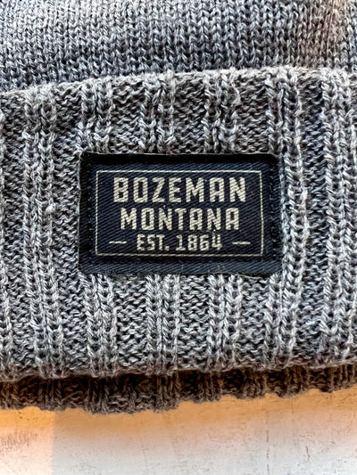 Bozeman Montana Knit Cuff Beanie