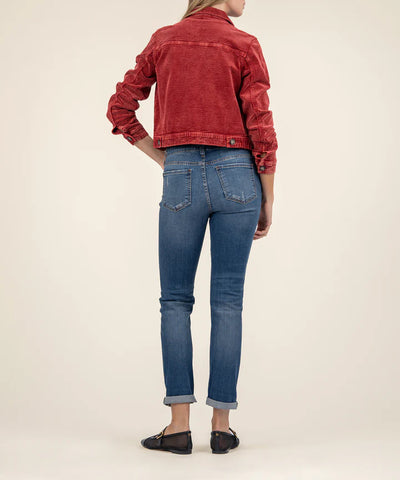 Julie Corduroy Crop Jacket