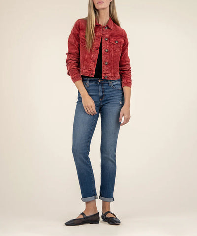 Julie Corduroy Crop Jacket