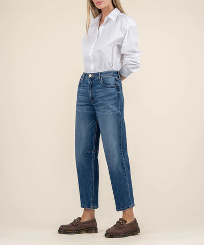 Ashley High Rise Slouchy Barrel Straight Leg