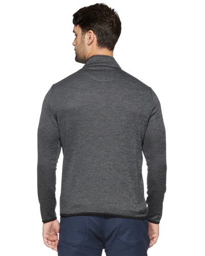 Tipton Striped Fleece Mock Neck