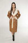 Michelle Sherpa Trench Coat