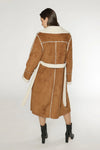 Michelle Sherpa Trench Coat