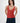 Paillette Fitted Lurex Strap V-Neck Top