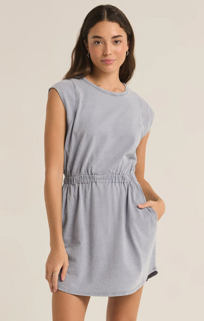 Paxton Denim Jersey Dress