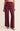 Hangout Plaid Pant - Haute Red / XS