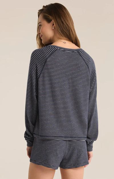 Staying in Stripe Long Sleeve Top