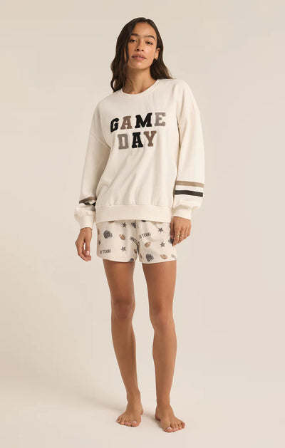 Oversized Game Day Sweatshirt