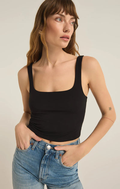 Myra Knit Cropped Tank