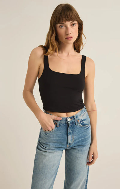 Myra Knit Cropped Tank