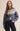 North Sea Fair Isle Cardigan - Blue Velvet Heather / XS