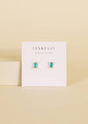 Baguette - Turquoise - Earring