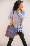 Bianca Handcrafted Leather Tote/Crossbody Bags