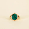 Malachite Signet Ring